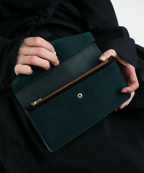 ohta オオタ.blue green long letter [ac-12G3]