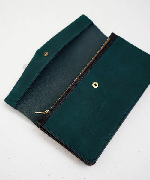 ohta オオタ.blue green long letter [ac-12G3]