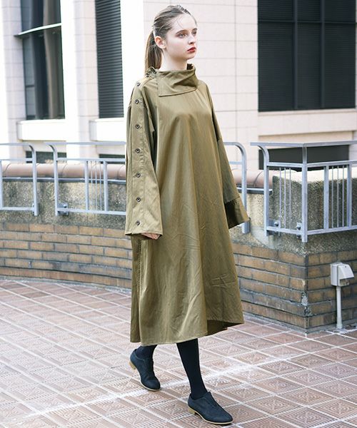 Edwina Hoerl  エドウィナホール.one-piece[20D/EH41HBB-03/khaki]_