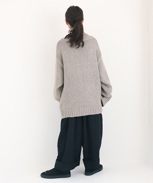 Edwina Hoerl エドウィナホール knit[28B/EH41KN-01/greige]_