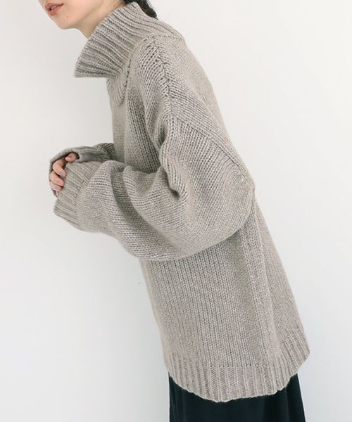 Edwina Hoerl.エドウィナホール.knit[28B/EH41KN-01/greige]_