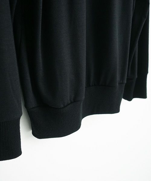 SWANLAKE.High neck jersey [CT-1305/Black]