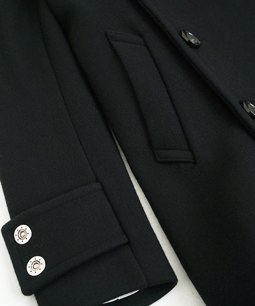 SWANLAKE スワンレイク.pea coat [JK-1310/Black]