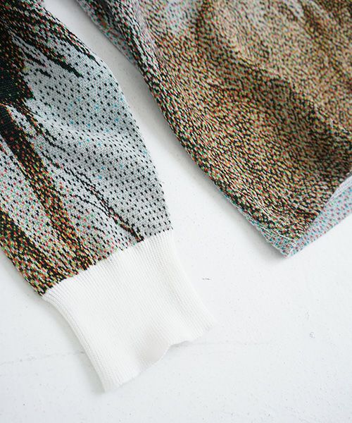 hatra ハトラ.Syn Feather Sweater[KN02-TOKI]