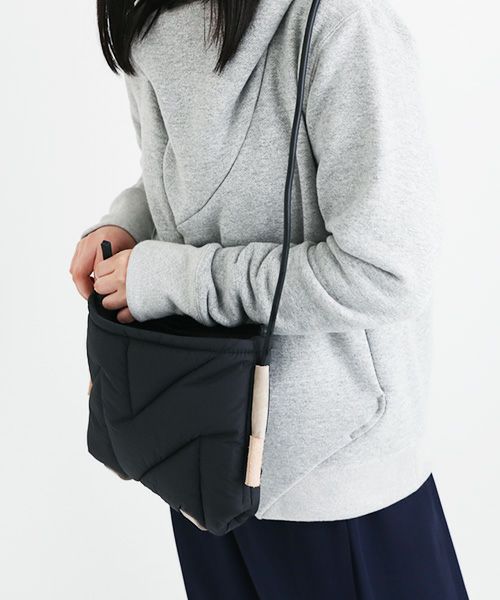 macromauro マクロマウロ.HK-04 SHOULDER BAG M[black]