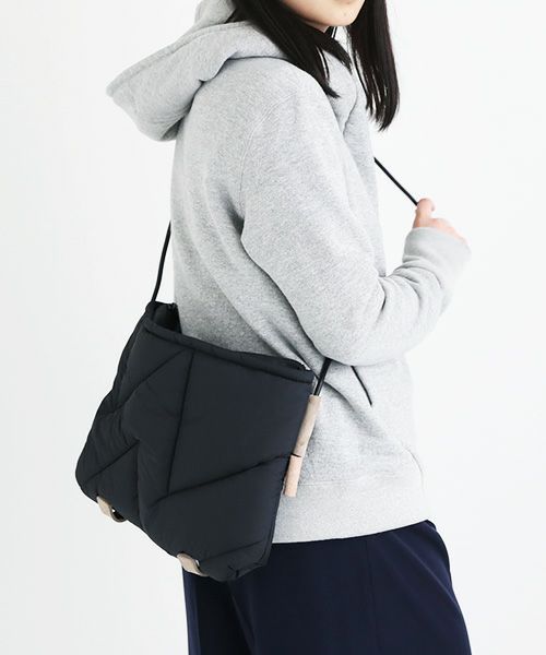 macromauro マクロマウロ.HK-05 SHOULDER BAG L[black.]