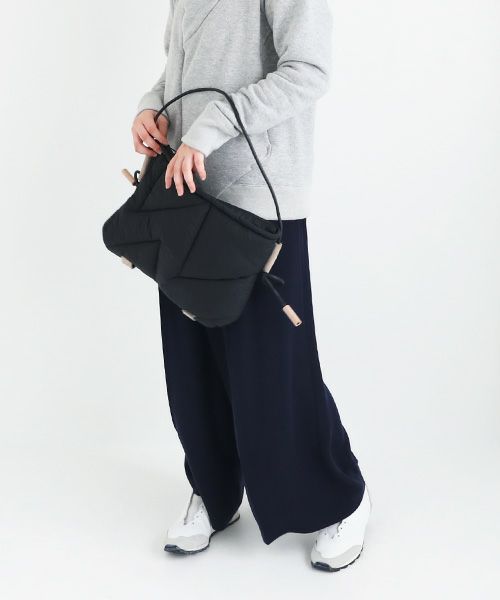 macromauro マクロマウロ.HK-05 SHOULDER BAG L[black.]