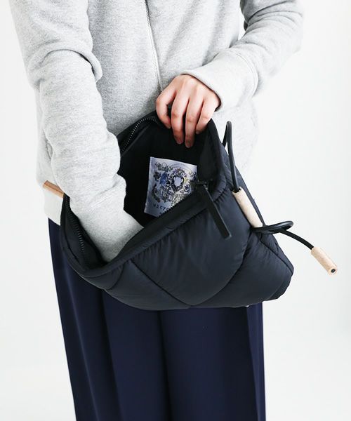 macromauro マクロマウロ.HK-05 SHOULDER BAG L[black.]