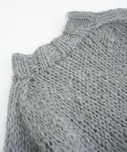 Maiami/マイアミ, Mohair New Pullover, [MMO22110/B・CONCRETE]