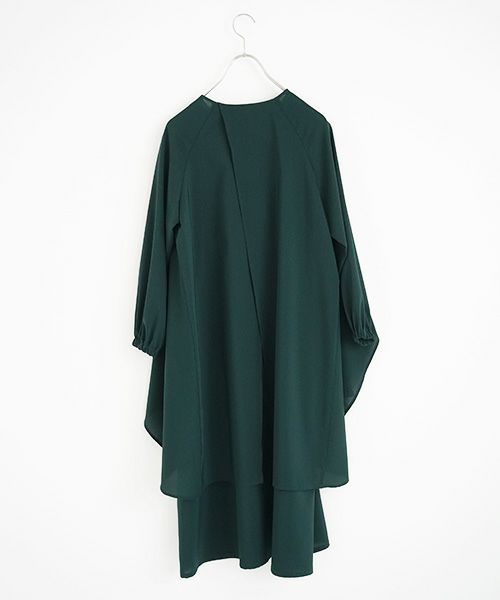 JUN OKAMOTO ジュンオカモト .深い森の奥に住む魔女みたいなワンピース[RO-33222・GREEN]