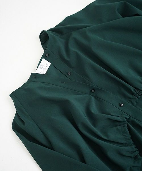 JUN OKAMOTO ジュンオカモト .深い森の奥に住む魔女みたいなワンピース[RO-33222・GREEN]