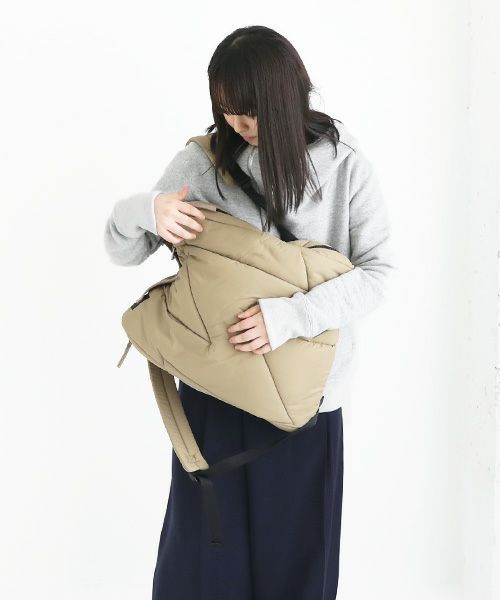 macromauro マクロマウロ.HK-07 BACKPACK M[beige]_