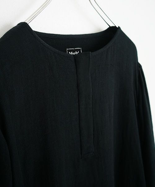 Mochi / home&miles.モチ / ホーム＆マイルズ.cotton linen one piece [black]