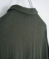Mochi / home&miles.モチ / ホーム＆マイルズ.cotton linen long shirt [khaki]