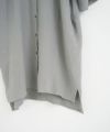 Mochi / home&miles.モチ / ホーム＆マイルズ.cotton linen long shirt [grey]