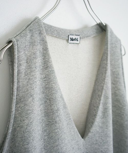 Mochi / home&miles.モチ / ホーム＆マイルズ.v-neck one piece [top grey merange]