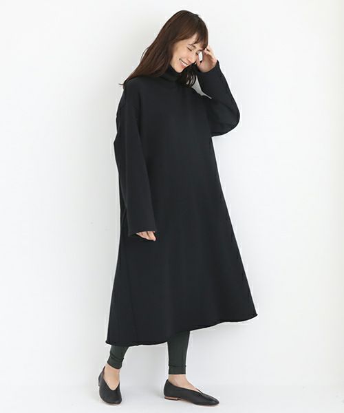 Mochi / home&miles.モチ / ホーム＆マイルズ.sweat one piece [black]