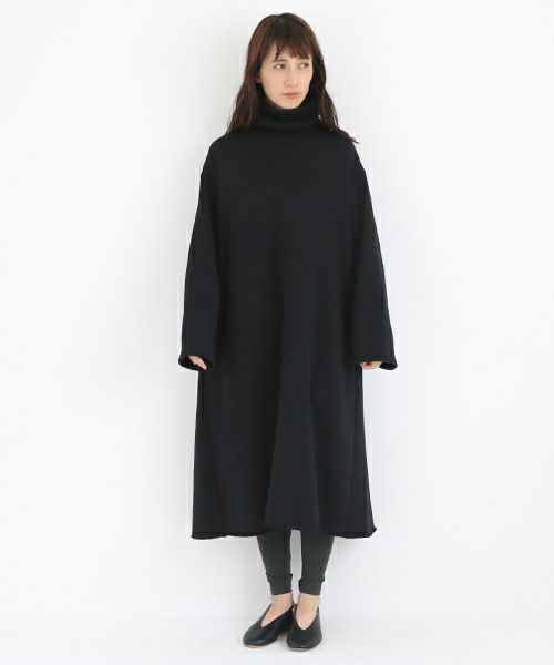 Mochi / home&miles.モチ / ホーム＆マイルズ.sweat one piece [black]