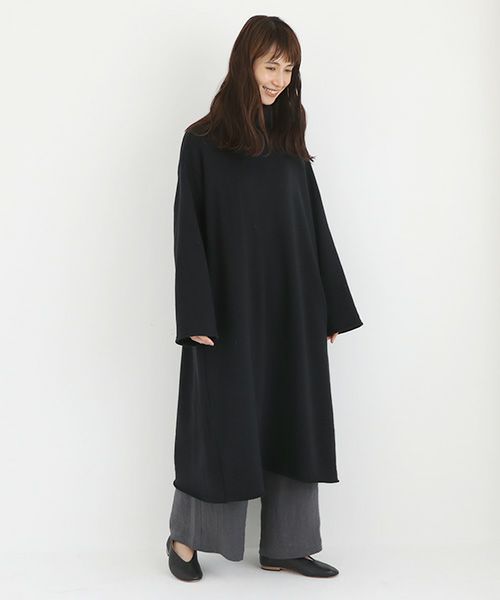 Mochi / home&miles.モチ / ホーム＆マイルズ.sweat one piece [black]