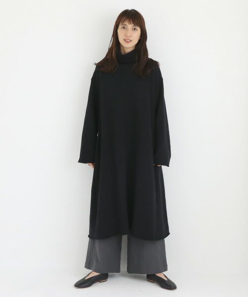 Mochi / home&miles.モチ / ホーム＆マイルズ.sweat one piece [black]