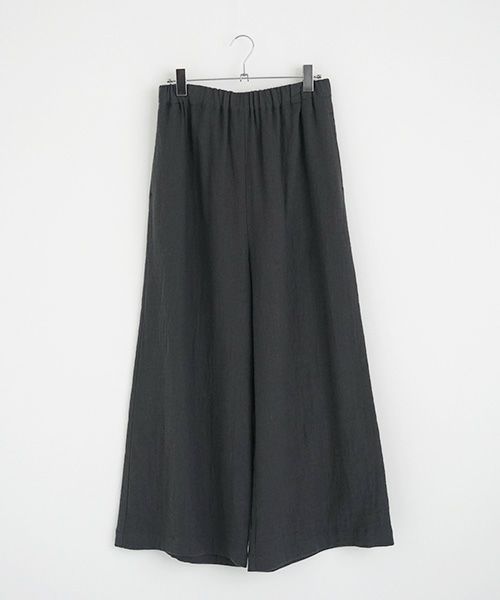 Mochi / home&miles.モチ / ホーム＆マイルズ.wide pants [dark grey・]