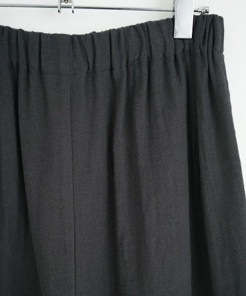 Mochi / home&miles.モチ / ホーム＆マイルズ.wide pants [dark grey・]
