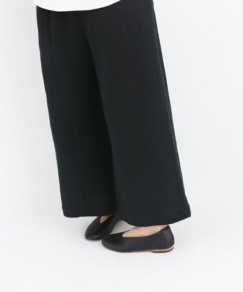 Mochi / home&miles.モチ / ホーム＆マイルズ.wide pants [black・]