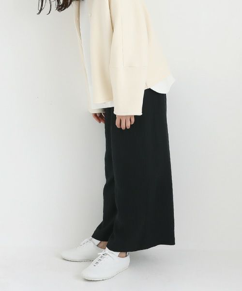 Mochi / home&miles.モチ / ホーム＆マイルズ.wide pants [black・]