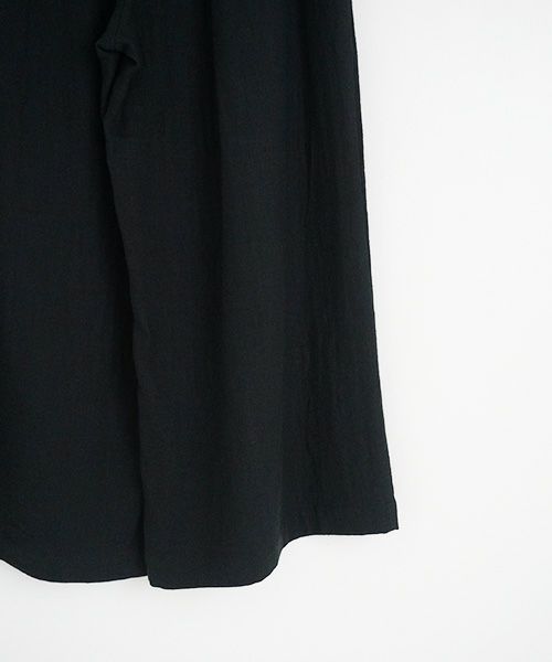Mochi / home&miles.モチ / ホーム＆マイルズ.wide pants [black・]