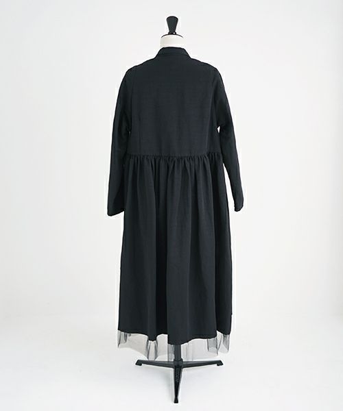Mochi / DRESSING .coat dress[black]