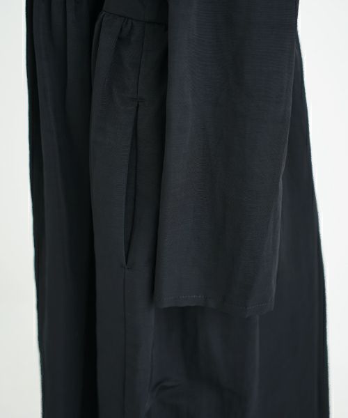 Mochi / DRESSING .coat dress[black]