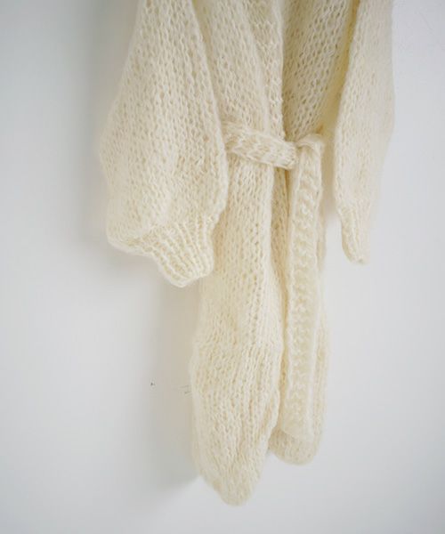 Maiami/マイアミ.Mohair Coat.[MMO 21290/B・Creme]