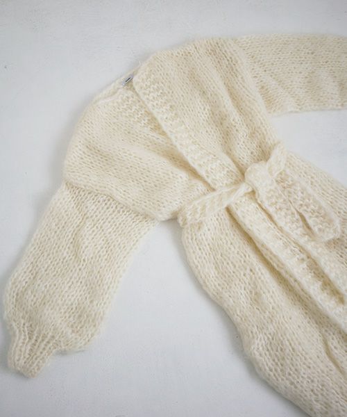 Maiami/マイアミ.Mohair Coat.[MMO 21290/B・Creme]