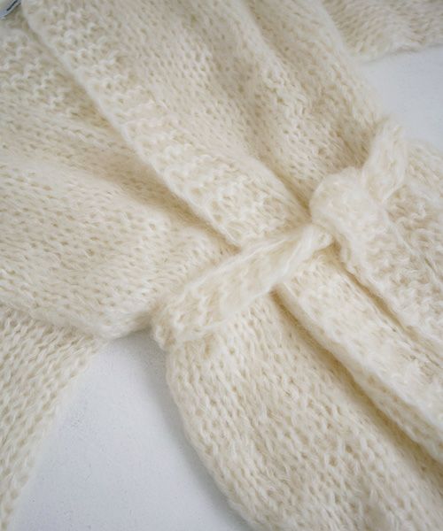 Maiami/マイアミ.Mohair Coat.[MMO 21290/B・Creme]