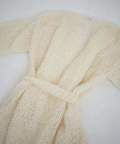 Maiami/マイアミ.Mohair Coat.[MMO 21290/B・Creme]
