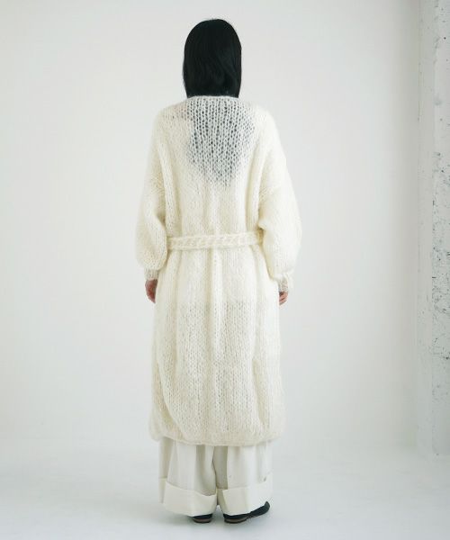 Maiami/マイアミ.Mohair Coat.[MMO 21290/B・Creme]