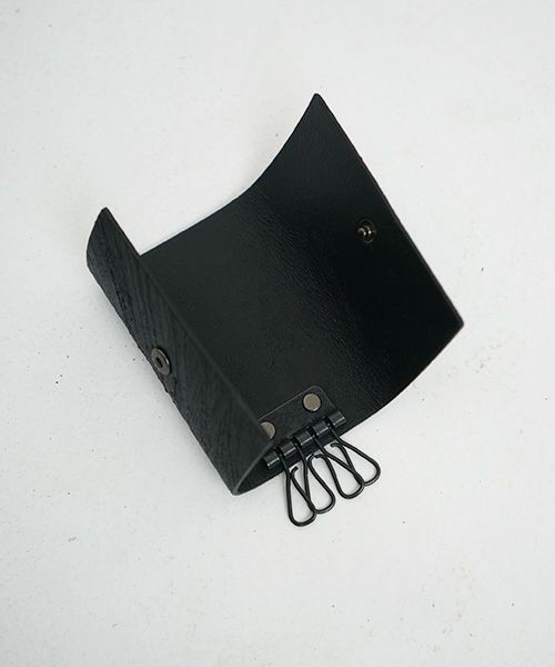 KAGARI YUSUKE.シンプルキーケース[k-06-bk]