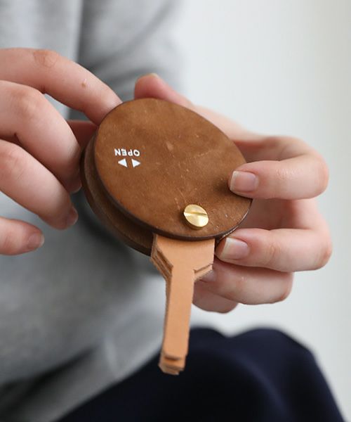 macromauro マクロマウロ.K.D KEYCASE [BROWN]_