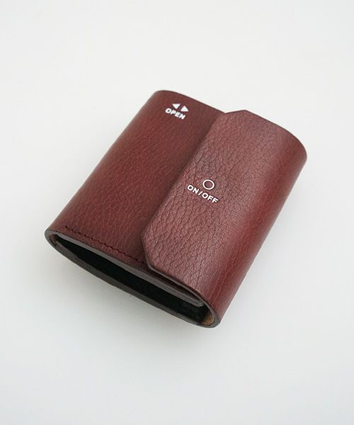macromauro マクロマウロ.WORDING WALLET [BURGUNDY]_