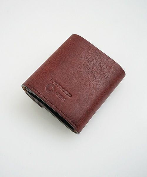 macromauro マクロマウロ.WORDING WALLET [BURGUNDY]_