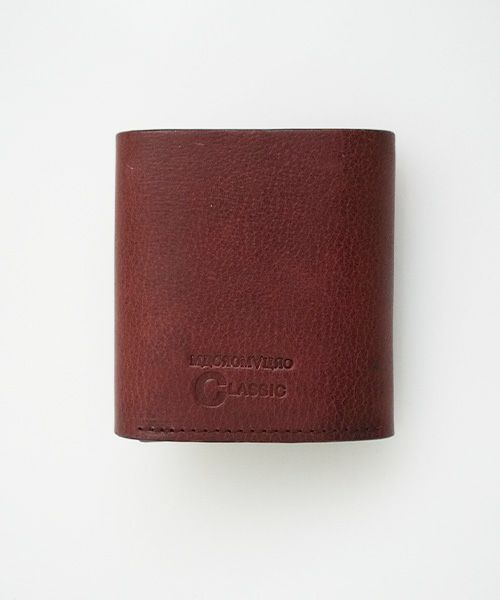 macromauro マクロマウロ.WORDING WALLET [BURGUNDY]_