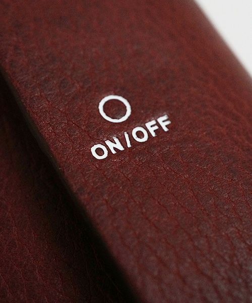 macromauro マクロマウロ.WORDING WALLET [BURGUNDY]_