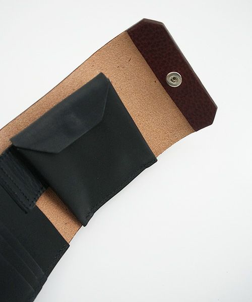 macromauro マクロマウロ.WORDING WALLET [BURGUNDY]_