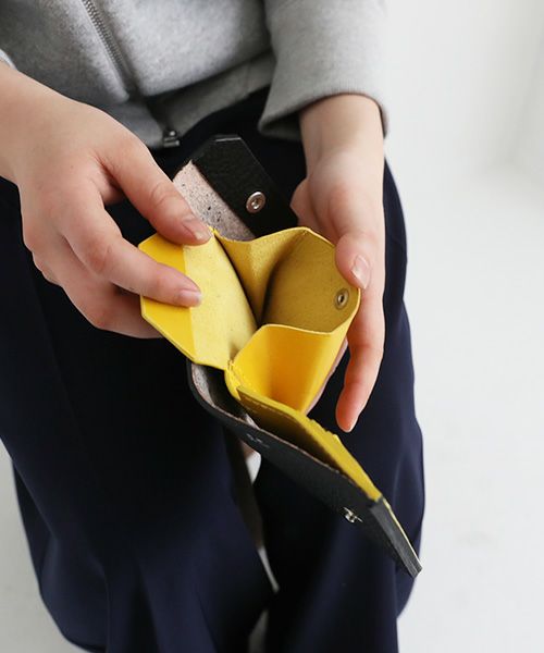 macromauro マクロマウロ.WORDING WALLET [BLACK]_