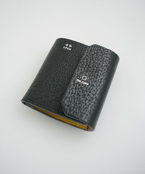 macromauro マクロマウロ.WORDING WALLET [BLACK]_