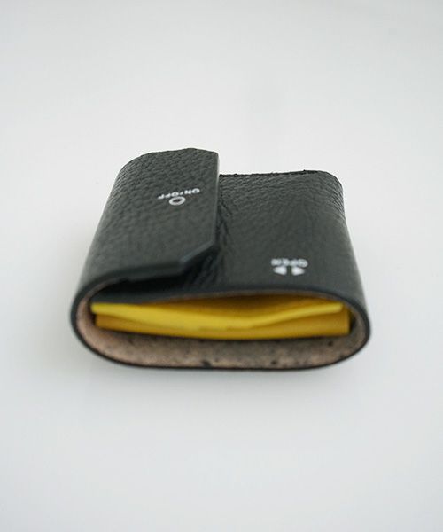 macromauro マクロマウロ.WORDING WALLET [BLACK]_