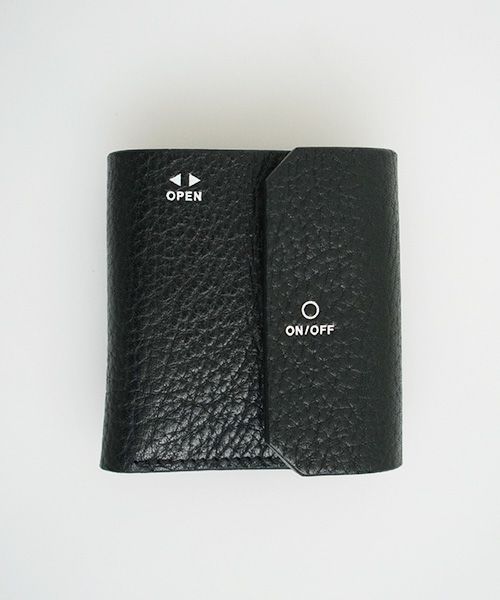 macromauro マクロマウロ.WORDING WALLET [BLACK]_