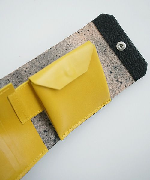 macromauro マクロマウロ.WORDING WALLET [BLACK]_