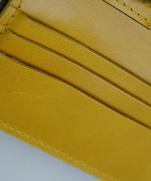 macromauro マクロマウロ.WORDING WALLET [BLACK]_