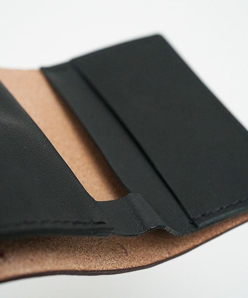 macromauro マクロマウロ.WORDING WALLET MINI [BURGUNDY]_